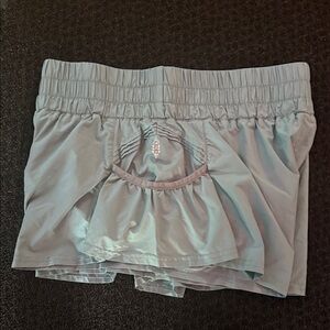 FP Movement by Free People Light Blue Athletic Shorts